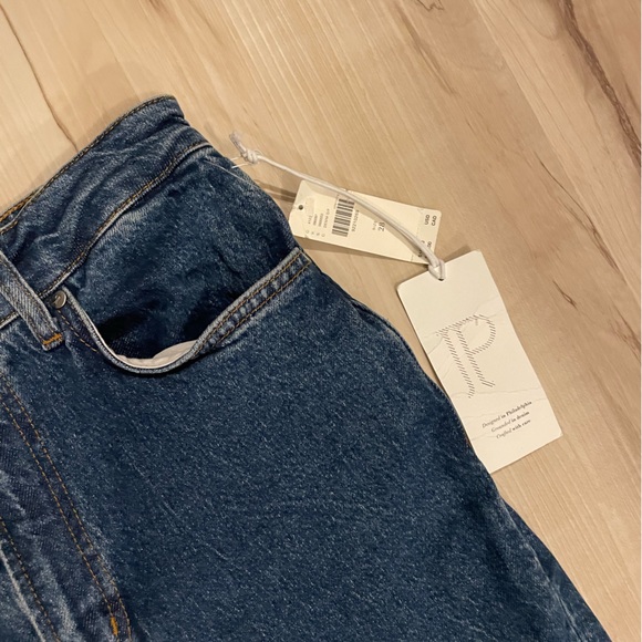 Anthropologie Blue Flare & Wide Leg Jeans - Picture 7 of 11
